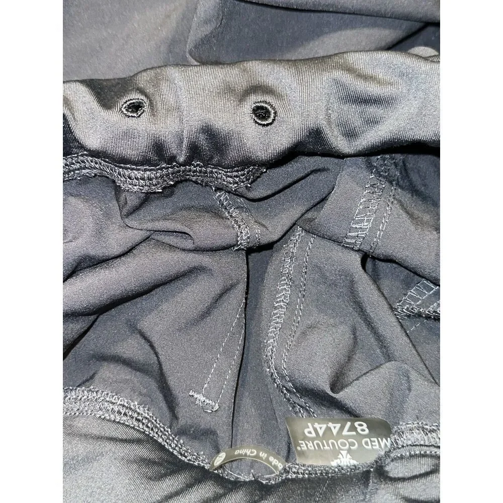 Med Couture Scrub‎ Pants Xl Gray No Drawstring